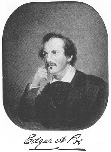 Photograph of a Discredited Oil Painting of Edgar Allan Poe, Attributed to Henry Inman, 1831
