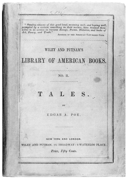 Front cover of Poe's Tales of 1845