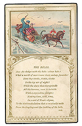 Victorian Christmas Card, The Bells