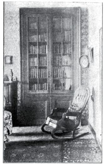 Library in home of Annabel Lee