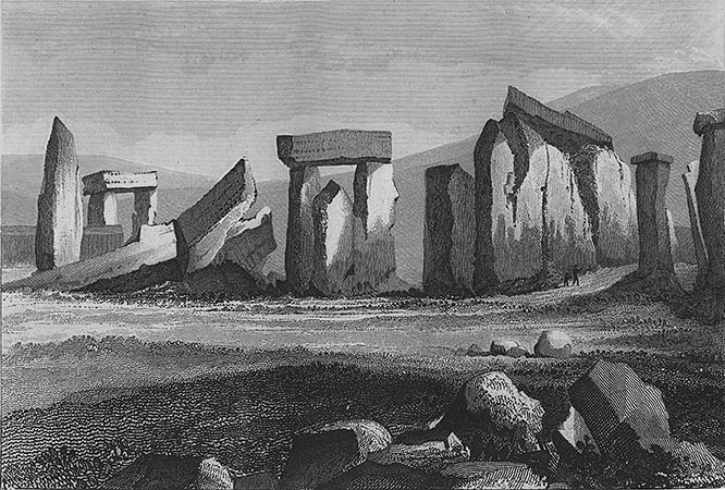 Engraving for Some Account of Stonehenge