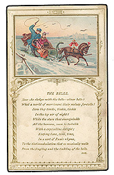 Victorian Christmas Card, The Bells