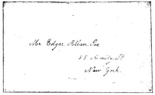 envelope for poem