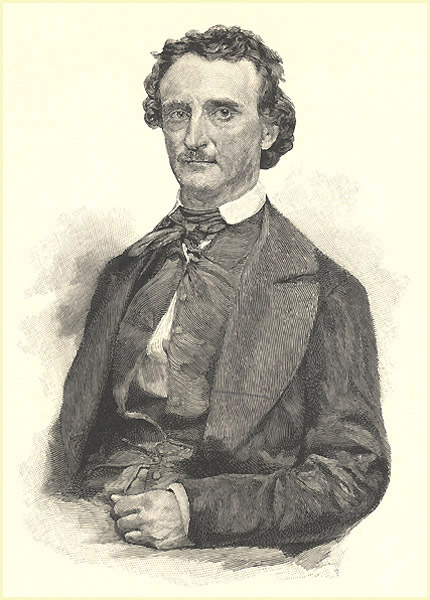 Engraving of Poe