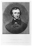 Engraving of Edgar Allan Poe [thumbnail]