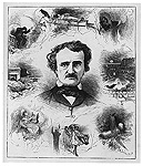 Engraving of Edgar Allan Poe [thumbnail]