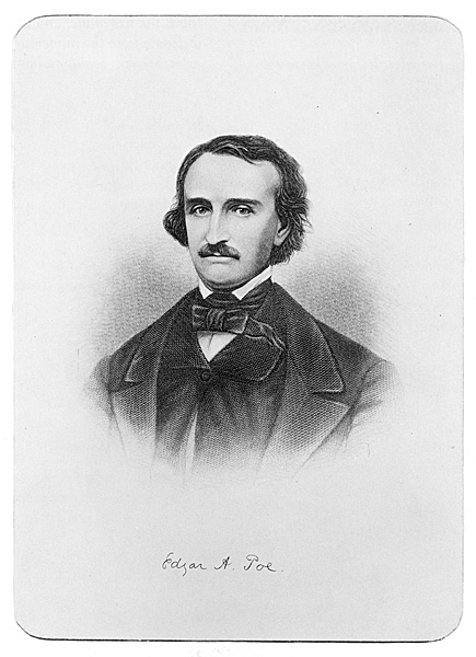 Portrait of Edgar Allan Poe