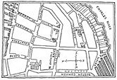 Section of 1814 Official Map of Boston, owned by Samuel B. Doggett [thumbnail]