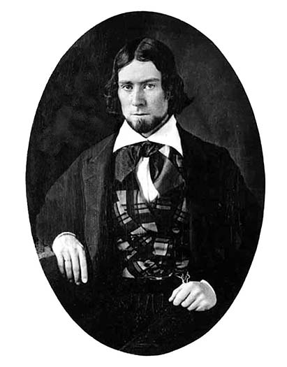 James Russell Lowell in 1845