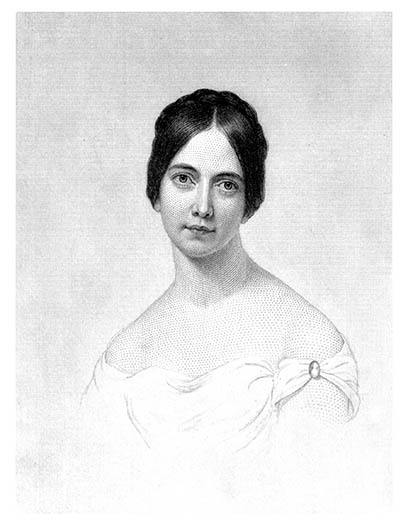Mrs. Frances Sargent Osgood, ca. 1841