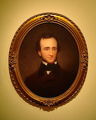 Painting of Edgar Allan Poe