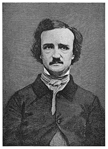 Engraving of Edgar Allan Poe