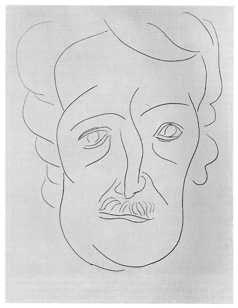 Drawing of Edgar Allan Poe