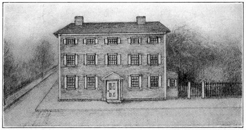 drawing of 33 Hollis Street, Boston, MA