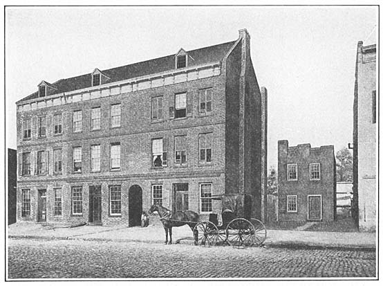 Photograph of the Actors' Boarding=House, 1811, Richmond, VA