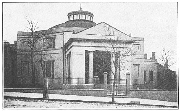 Old Photograph of the Monumental Church, Richmond, VA