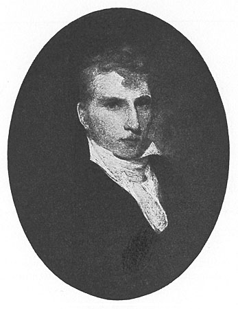 Painted portrait of John Allan