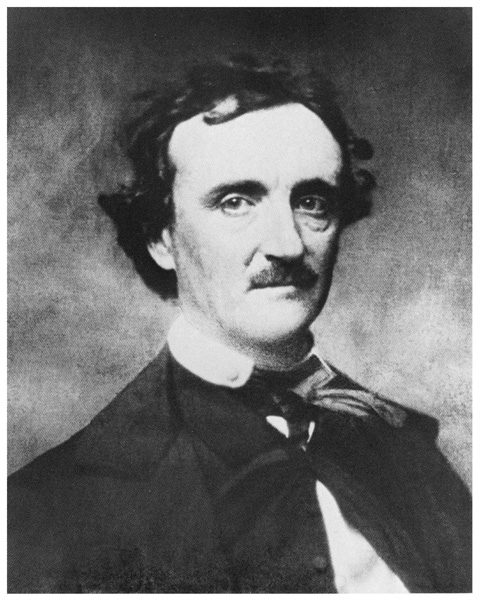 Pratt Daguerreotype of Edgar Allan Poe, detail from Thompson copy